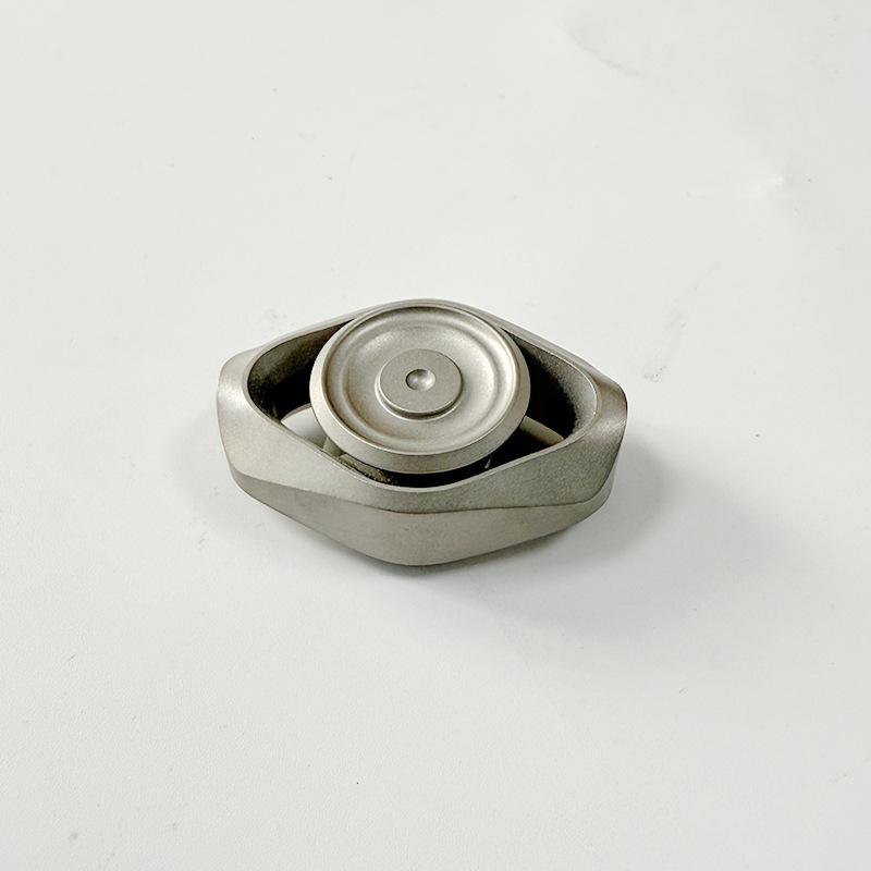 Steel Stainless Edc Fidget Spinner Best Spinning Top Tip Gyro Metal Relieve Stress Easing Toy Antistresse High-Quality Rotating