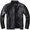 Chinese Size Men Leather Jacket Genuine Cowhide Spring