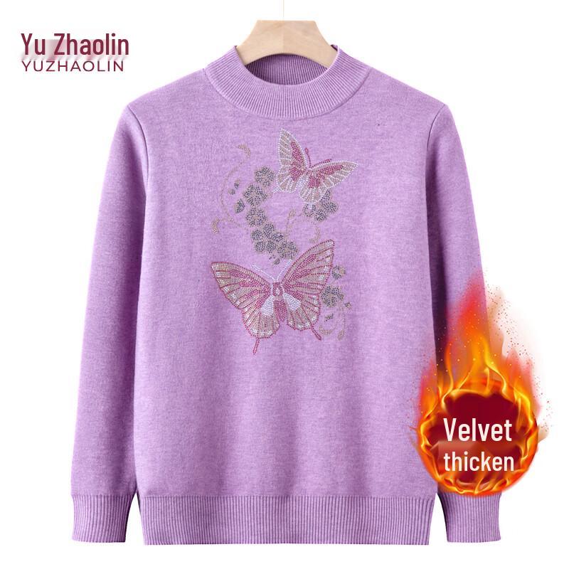 

YUZHAOLIN Women s Fleece Lined Thermal Sweater 3XL