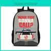 Ghost Busters Bookbag For Students With Nylon Material And Large Capacity For Daily Use