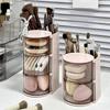Large Capacity Jewelry Organizer Box 3-Layer Cosmetic Storage Box Makeup Brush Holder  Beauty Egg