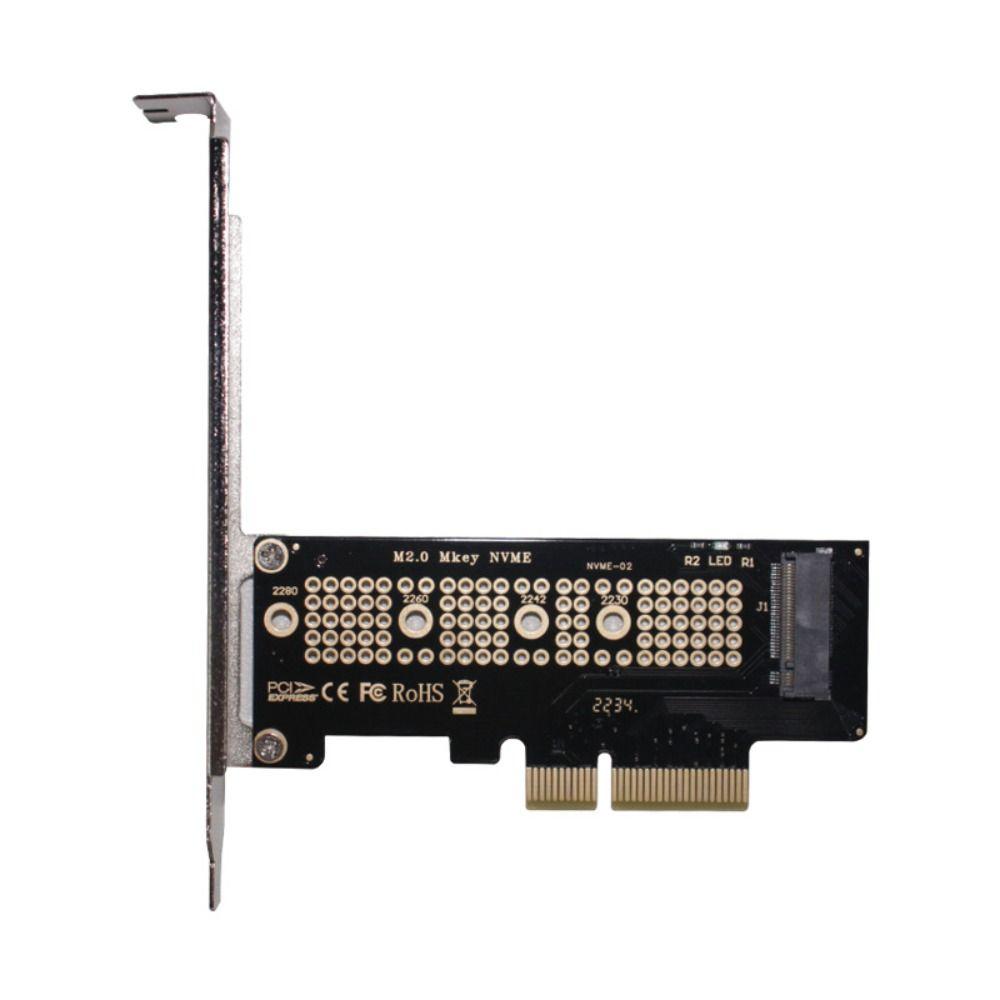 Bracket Included M.2 NGFF Adapter 2230 2242 2260 2280 PCIe Adapter Card NVME To PCIe Desktop PC