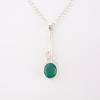 Green Onyx Gemstone 925 Sterling Silver Jewelry Handmade Partywear Pendant 1.79" PP-60-21