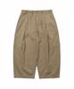 Bieseulaebis Wide Leg Drawstring Cotton Pants Ash Khaki