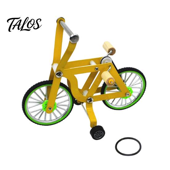 Non-slip Bird Bike Toy Intelligence Training Toy, Interactive Bicycle Exercise Enrichment Educational for Lovebird Conures Parakeet Cockatiel