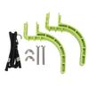 Climb Stirrups Labor Saving Ergonomic Plastic Rapid Climb Stirrups with Rope for Climbing Tree