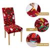 Christmas Chair Covers Stretch Washable Christmas Chair Protector Slipcovers For Kitchen Home Dining