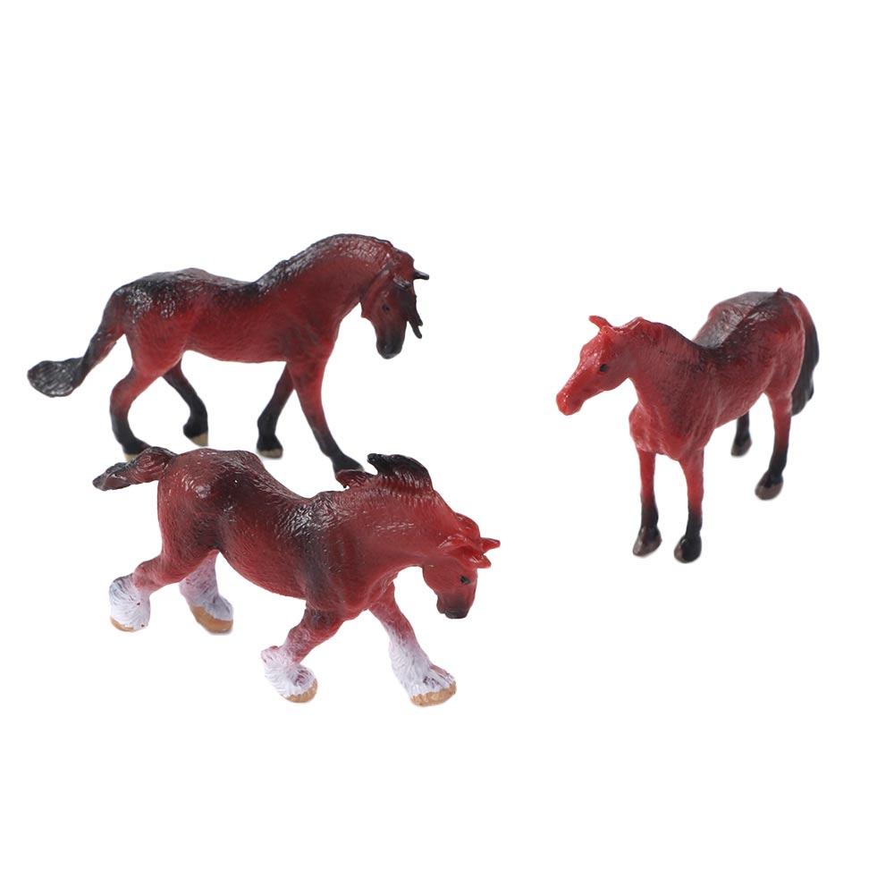 Morgan Stallion Arabian for Kids Desktop Ornaments Educational  Toys Animal Models Horse  Miniature