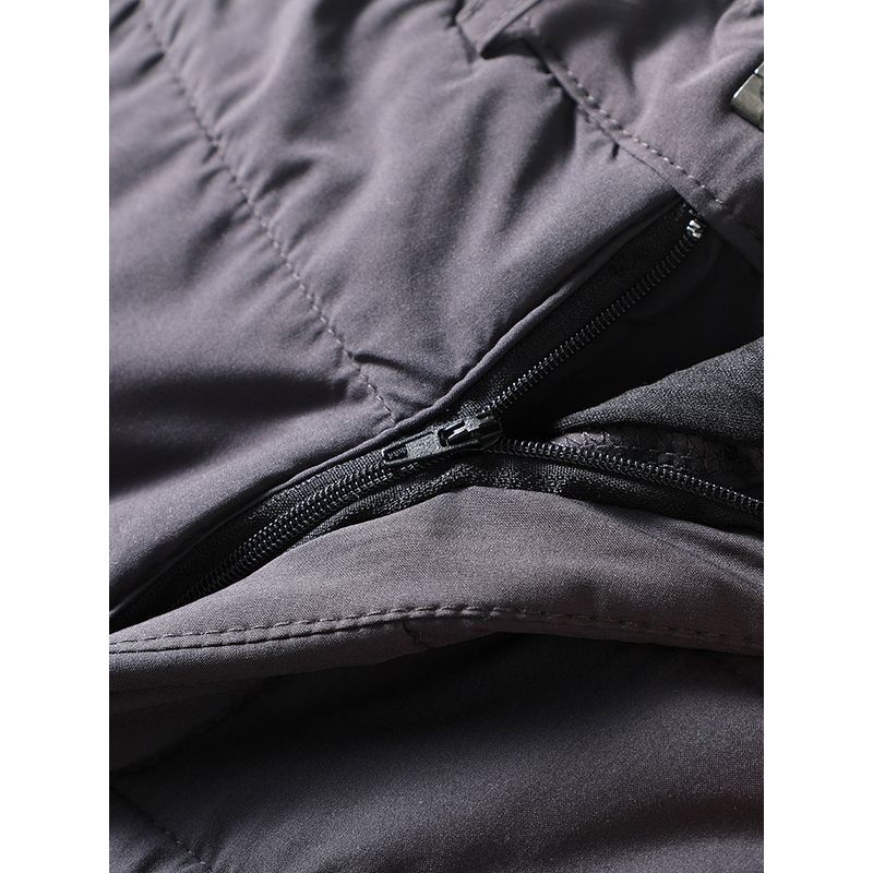 Export Export Tail Single Cotton Pants Men's Winter Fleece-lined Thickened Warm Pants Youth Men Straight-leg Casual Pants
