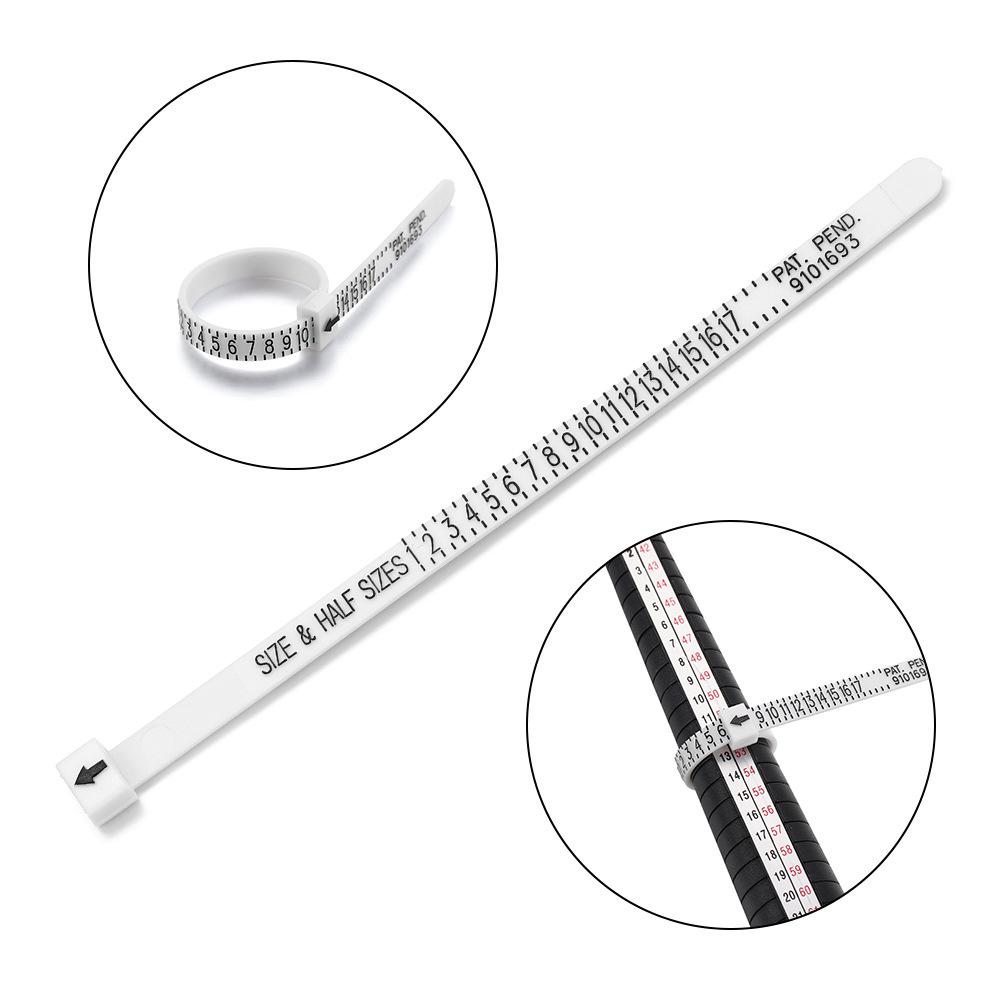Ring Sizer: US/UK Ring Finger Measuring Tool & Jewelry Size Gauge