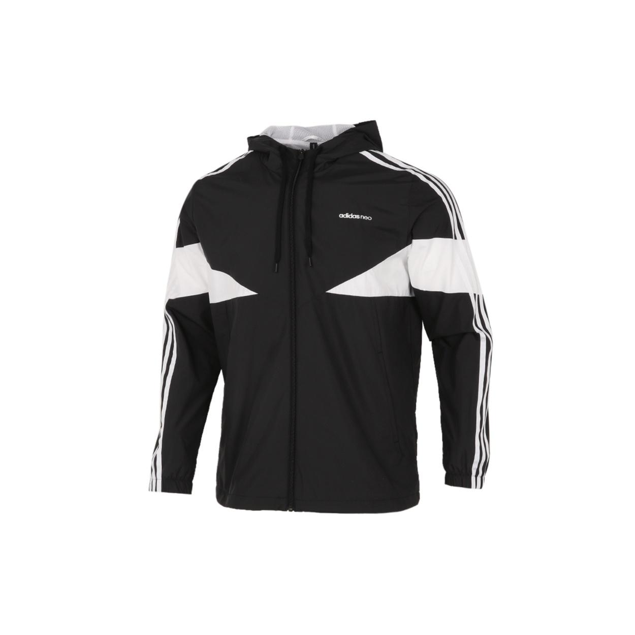 adidas Spring Authentic Outdoor Windproof Woven Jacket Black Men s GP5709 XXL