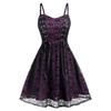 Women's Lace Mesh Halloween Sleeveless Suspender Dress