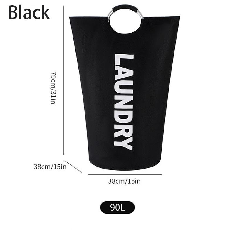 Oxfordcloth laundry bag Waterproof Laundry Basket foldable clothes bucket large-capacity dirty clothes basket Bathroom stora bag