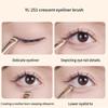 Crescent Eyeshadow Brush Diagonal Eyeliner Brush Draw Outline Eye Makeup Ultra Thin Brush Beauty Tools Precise Detail Brush