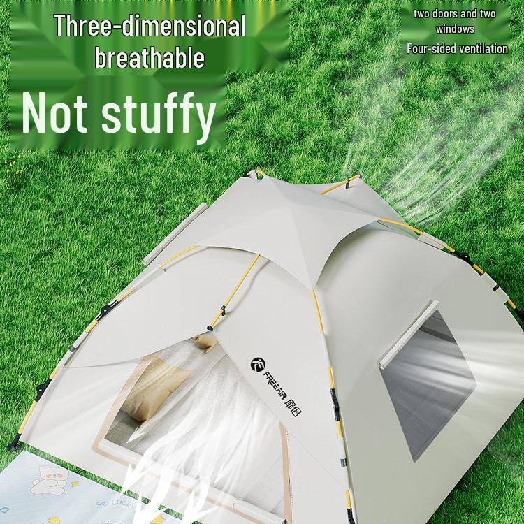 Automatisches Outdoor-Campingzelt: Insektensicher und Sonnenschutz