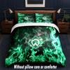 Werder Bremen Football Design Bed Bedding Set 1 Duvet Cover + 2 Pillowcases Soft Breathable Household Bed Linens