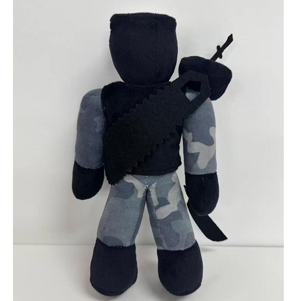 Forsaken Slasher Plush Doll Cute Soft Toys Game Plushie Toys Adorable Peripheral Dolls for Fan Birthday Gift Decoration