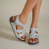 Summer New One Line Belt Versatile Platform Muffin Light Casual Fashion Women's Sandals