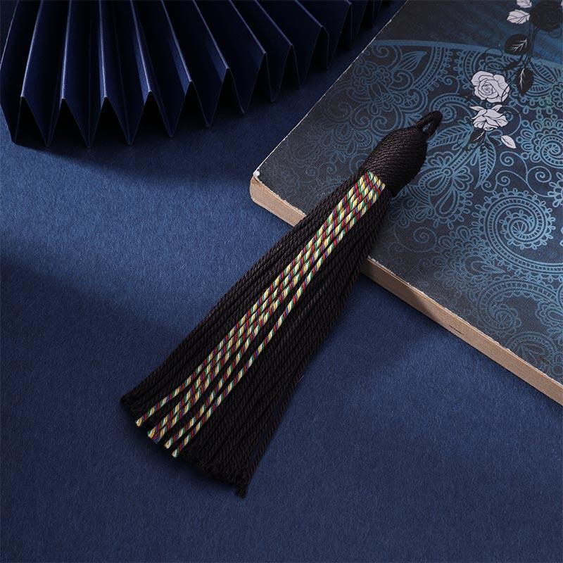 Tibetan Style Handmade Cotton Thread Tassel Ethnic Craft Clothing Accessories Pendant DIY Traditional Handmade Hanging Ornament