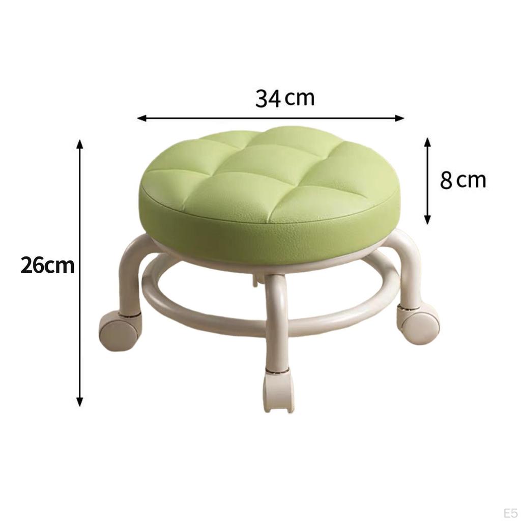 Ergonomic Rolling Stool for Home Office and Study