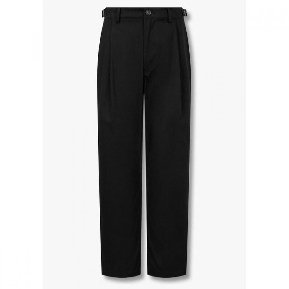 

Studio Tomboy Side Waist Buckle Cotton Chino Pants 91m6231242 blacks/L