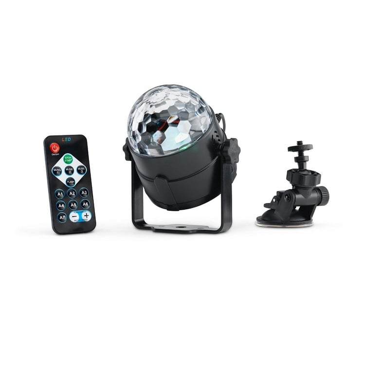Lampa dyskotekowa led rgb ruchoma projektor impreza domowa party światła