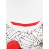 Children's Wear Baby Spider-Man Casual White Half Sleeve T-shirt