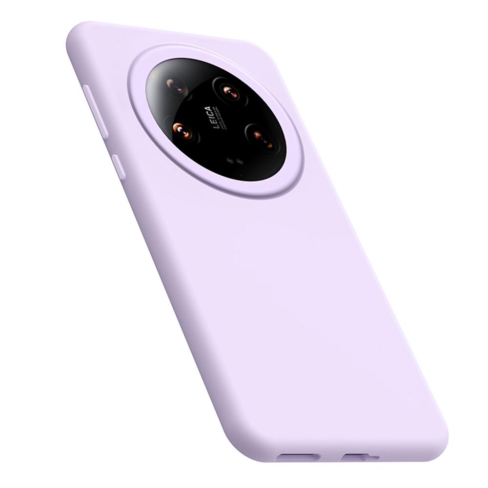 For Xiaomi 14 Ultra Case Skin-Friendly Liquid Silicone+PC Phone Cover
