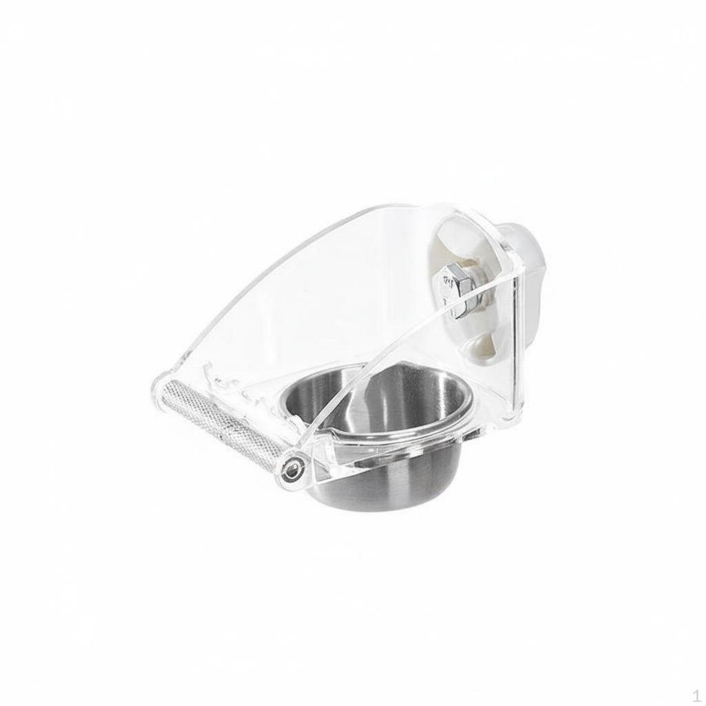 Birds Feeder Food and Water Bowl Easy to Clean Dispenser for Cockatiels S