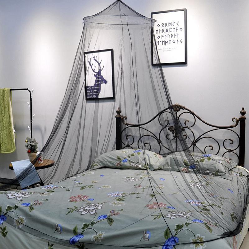 Sexy Mosquito Net Four Door King/Queen Double Size Single Bed Prevent Insect Outdoor Square Grace White Canopy Net Bug Net