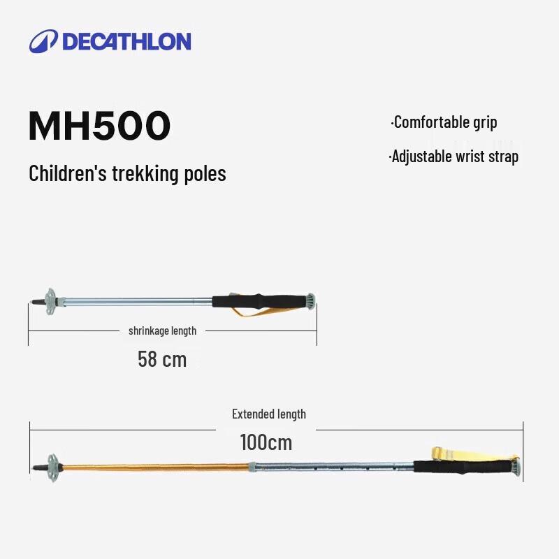 Decathlon MH500 Youth Telescopic Trekking Pole Youth Model