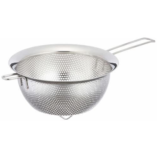 

Pearl Metal Simple Wear Stainless Steel Perforated Strainer, 18cm, HW-7363
