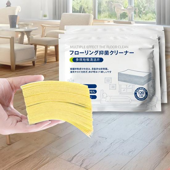 120PCS Cleaning Tablets, Fast-Dissolving Eco-Friendly Floor Cleaner for Multi-Surface Use, Hardwood Tile Laminate Vinyl Safe Pet Home Care Fresh Scent