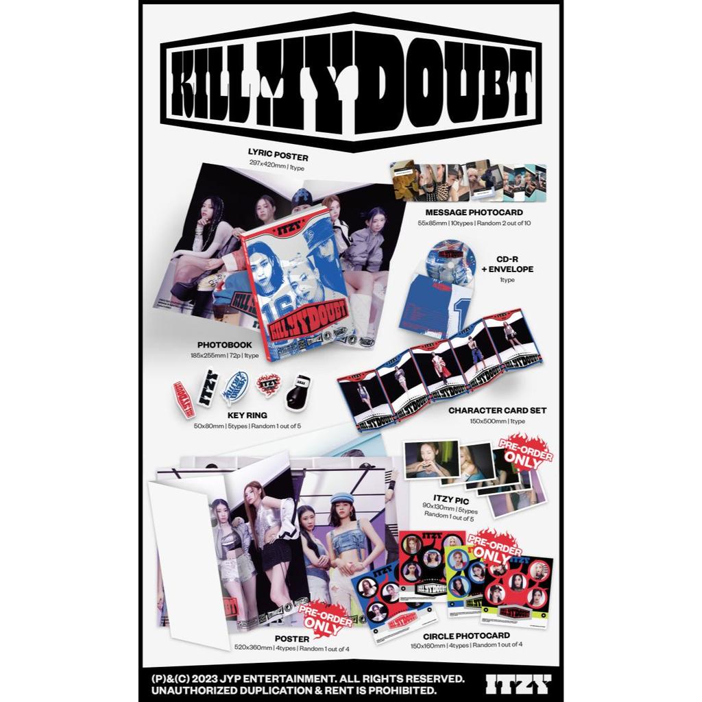 ITZY - KILL MY DOUBT / 7th Mini Album (LIMITED EDITION)