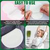 100Pcs Underarm Sweat Pads Non-woven Breathable Ultra-thin Armpit Sweat Pads Summer Disposable Armpit Absorb Sweat Shield Pads
