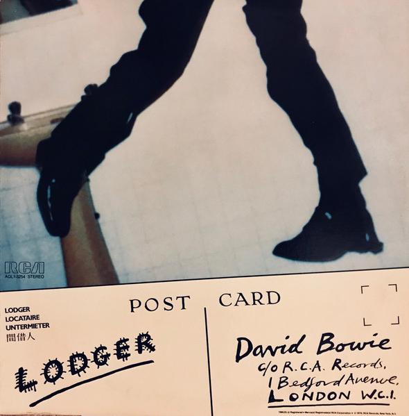 

LP Record DAVID BOWIE Lodger AQL13254 RCA Victor 1979 Canada Rock Used