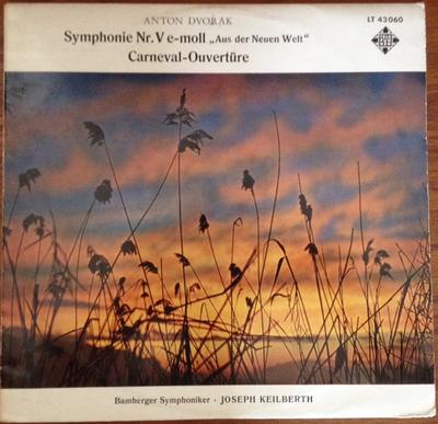LP Record ANTONÍN DVOŘÁK, BAMBERGER SYMPHONIK - Symphony No. V E-Minor "From The New LT43060 Telefunken Germany Classical Used"