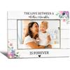 Mother Daughter Picture Frame, Mother's Day Birthday Memorial Gifts for Mom, Mom Photo Frame 4x6, The Love Between a Mother and Daughter Is Forever