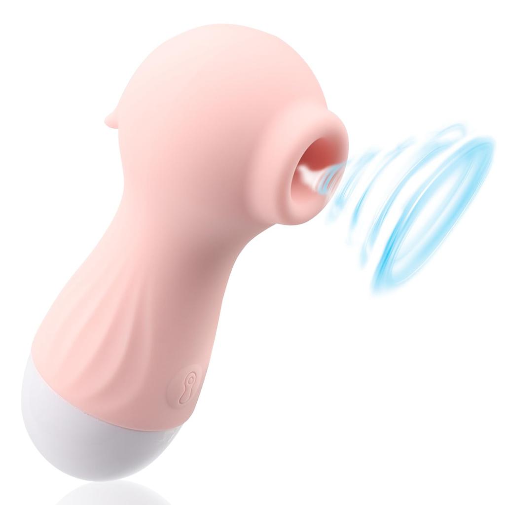 TUENSW Suction Small 10 Vibration Suction USB Seahorse Easy to Great as a Goods Vibrator, Vibrator, Modes, Function, Charging, Waterproof, Quiet,
