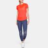 Under Armour Qualifier HexDelta Short Sleeve T-Shirt Women Tops Plasma-Red 1326504-836