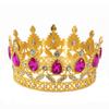 Birthday cake decoration crown flowers dress up jewelry water drop alloy crown children's performance hair accessories