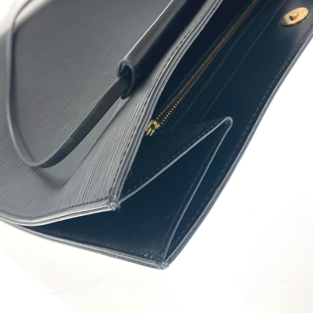 Louis Vuitton M52462 Epi Saint Tropez Shoulder Bag Tote Bag Leather Noir Black