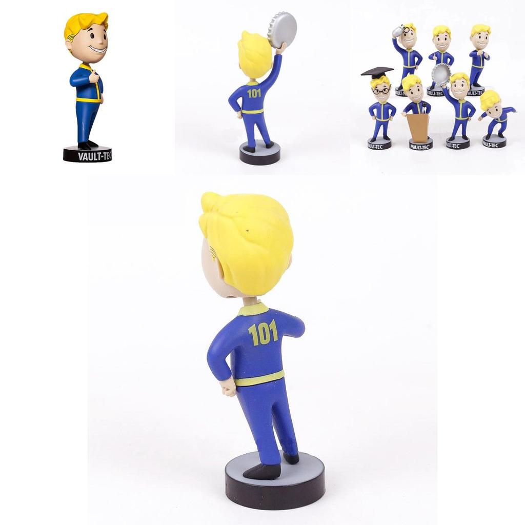 Collectible Fallout 4 Vault Boy Bobblehead Perfect For Gaming And Anime Enthusiasts