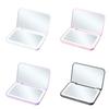 Mini Folding Makeup Mirror Magnifying Cosmetic Mirror Compact LED Light Desktop Mirror  Makeup Tool