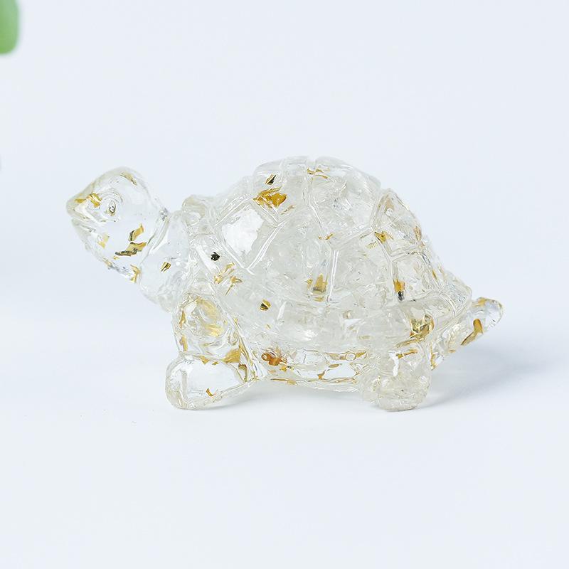 

Китайский фэн-шуй украшение дома статуя черепахи ремесло подарок настольный орнамент хрустальная черепаха