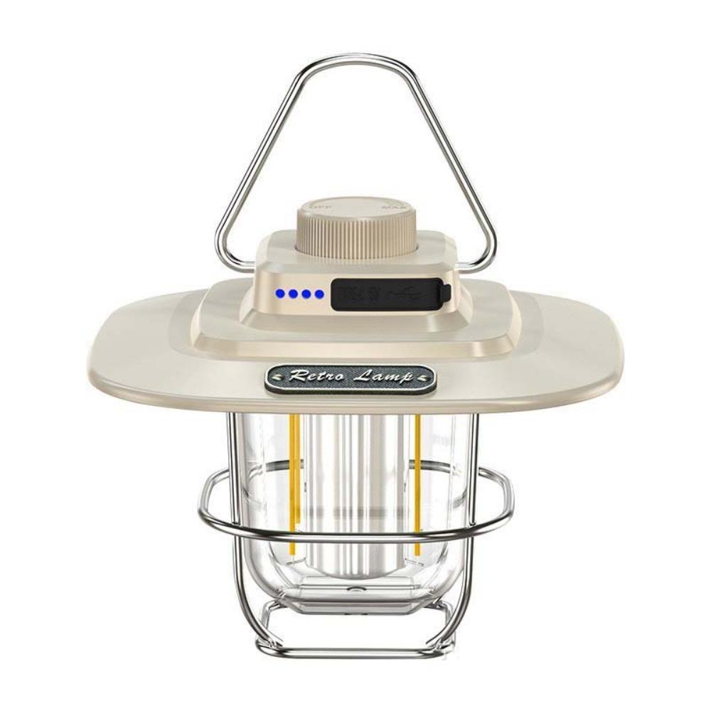Dimmable Tent Lamp Hanging Emergency Survival Lights Retro Camping Lantern  Hiking