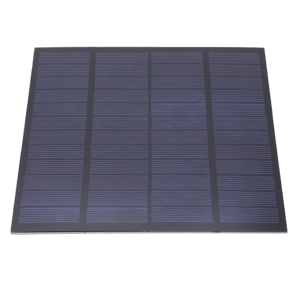 3W 12V DIY Solar Battery Panel Portable Outdoor Travel Polysilicon DIY Solar Panel 145x145mm