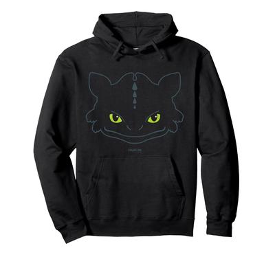DreamWorks How To Train Your Dragon Toothless Big Face Hoodie