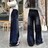 High Waist Y2K Jeans Loose Baggy Denim Pants Simple Cowboy Trousers  Streetwear