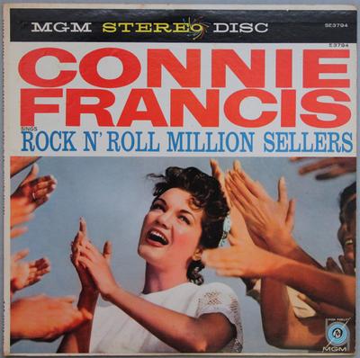 LP Record CONNIE FRANCIS - Connie Francis Sings Rock N' Roll M SE3794 MGM Records 1960 US Rock Used